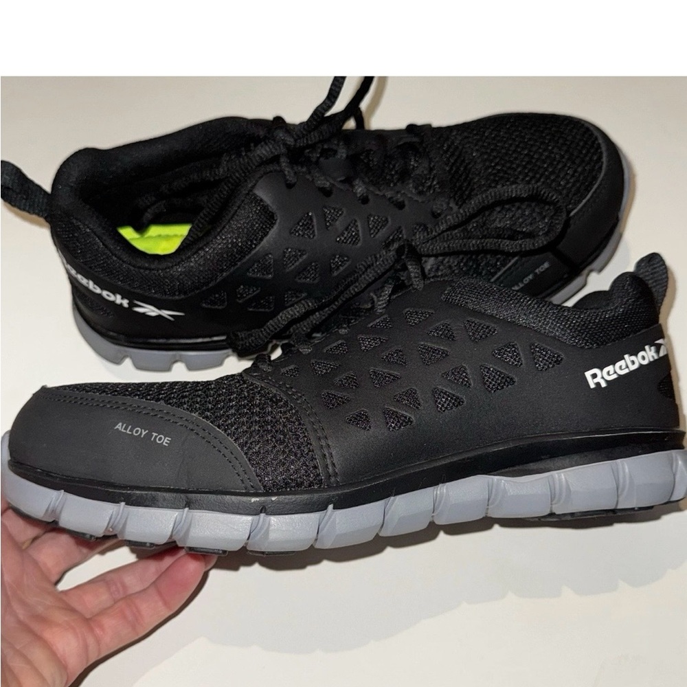 Reebok Alloy Safety Toe Sublite Cushion Work Shoes Women’s 8w Men’s 6w